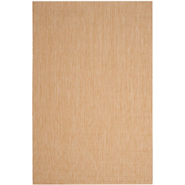Courtyard Natural and Cream 8' x 11' Sisal Weave Outdoor Area Rug