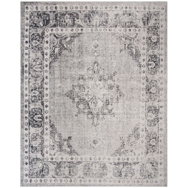 Montage Gray and Ivory 9' x 12' Outdoor Area Rug
