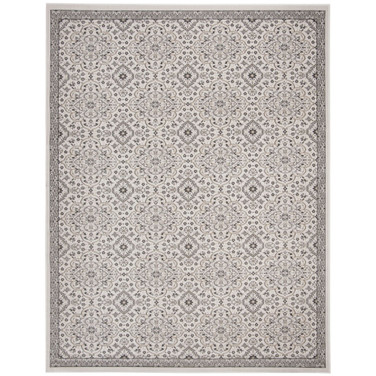 Montage Ivory and Gray 5'1" x 7'6" Outdoor Area Rug
