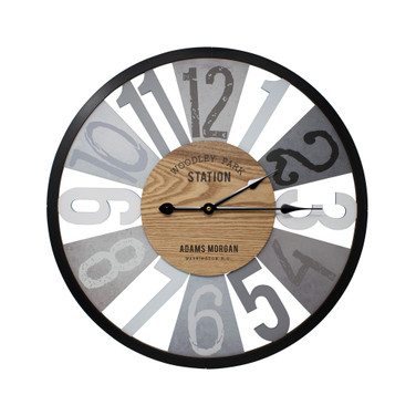 Large Decorative 24" Wall Clock