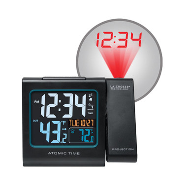 616-146 Color Projection Alarm Clock