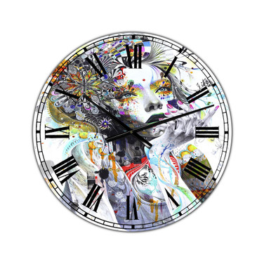 Circulation Oversized Modern Wall Clock - 36" x 28" x 1"