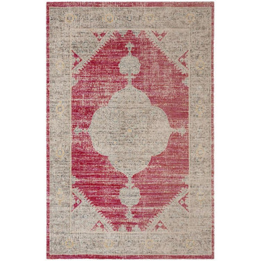 Montage Rose and Gray 5'1" x 7'6" Outdoor Area Rug