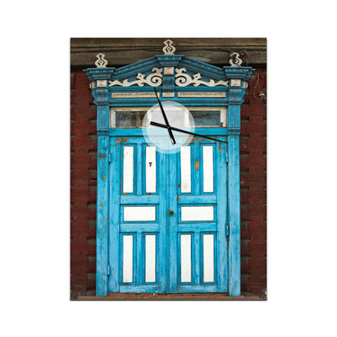 Oversized Contemporary Metal Wall Clock
