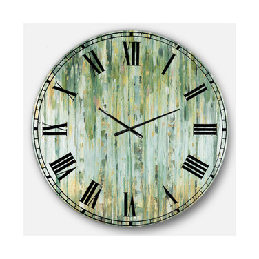 Modern Farmhouse Oversized Metal Wall Clock - 36 x 36