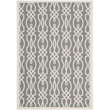 Martha Stewart Cement 2'7" x 8'2" Runner Outdoor Area Rug