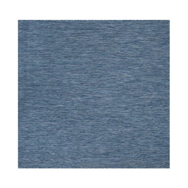 Courtyard Navy 6'7" x 6'7" Square Outdoor Area Rug