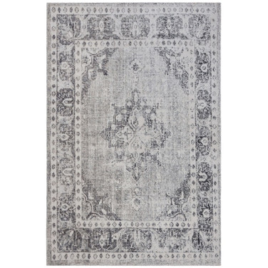Montage Gray and Ivory 3' x 5' Outdoor Area Rug