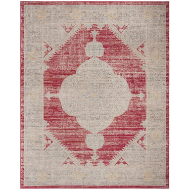 Montage Rose and Gray 9' x 12' Outdoor Area Rug
