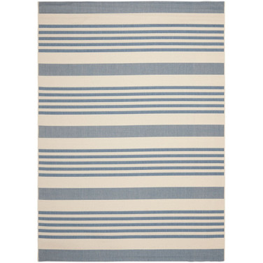 Courtyard Gray and Bone 2' x 3'7" Outdoor Area Rug