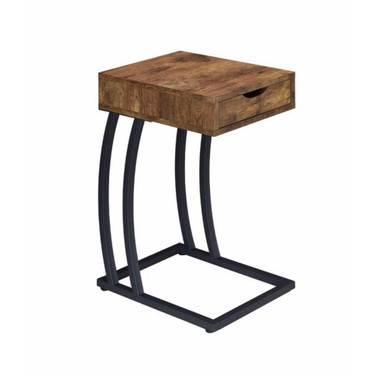 Sutton Industrial One-drawer Accent Table