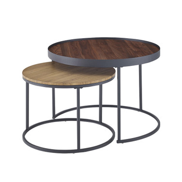 30" Nesting Coffee Tables, Set of 2