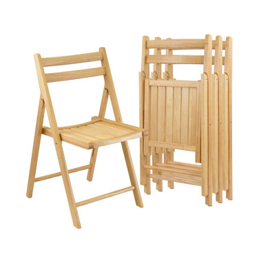 Robin 4-Piece Folding Chair Set