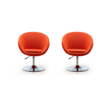 Hopper Swivel Adjustable Height Chair, Set of 2