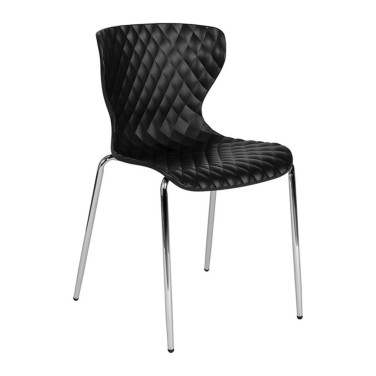 Lowell Contemporary Design Plastic Stack Chair