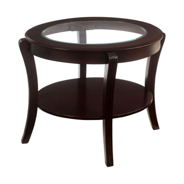 Stemplez Espresso End Table
