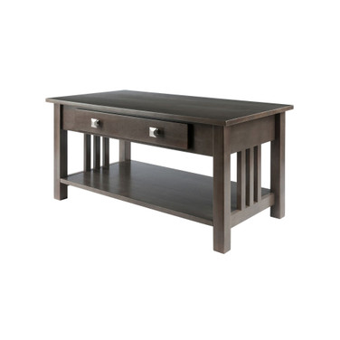 Stafford 18.11" Wood Coffee Table