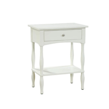Shaker Cottage End Table, Ivory