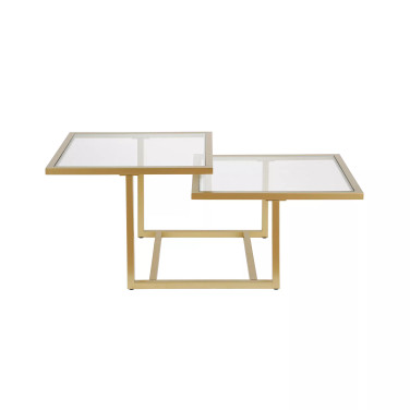 Amalie 43" Coffee Table, 2-Tier