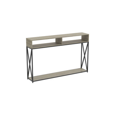Safdie & Co. Console Table Two Open Shelves