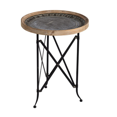 Classic Vintage-like Round Side Table