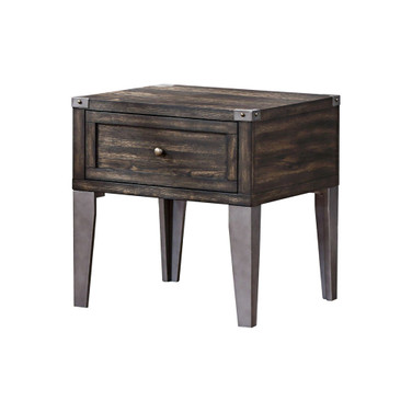 Kenina 1 Drawer End Table