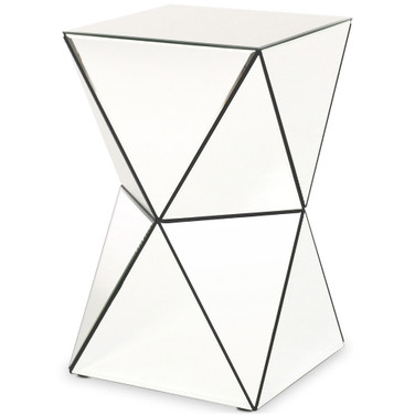 Kalin Mirrored Side Table
