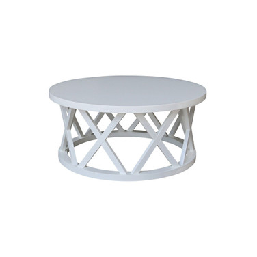 Round Ceylon Coffee Table