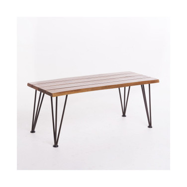 Geania Indoor Industrial and Coffee Table