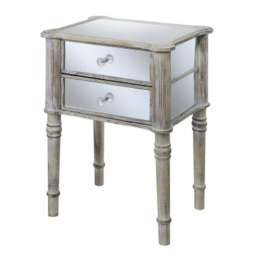 Gold Coast Mayfair 2 Drawer End Table