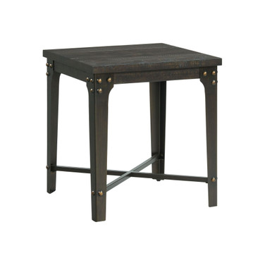 Cera Square End Table with USB