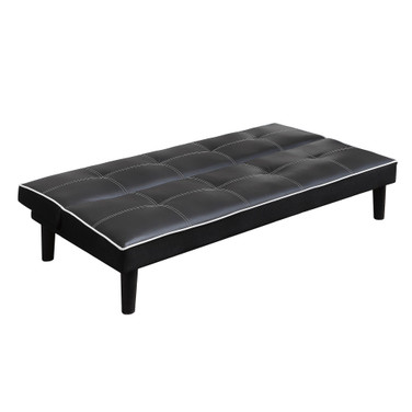 Eastchester Contemporary Faux Leather Sofa Bed