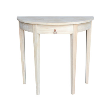 Half Round Table