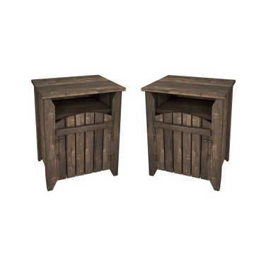 Benne Storage End Table, Set of 2