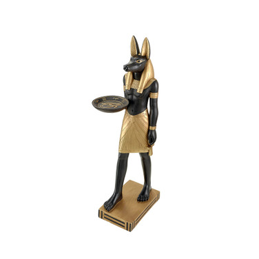Anubis, Servant of the Pharaohs Pedestal Table