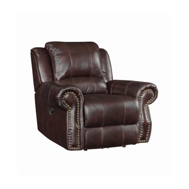 Coaster Home Furnishings Sir Rawlinson Upholstered Swivel Rocker Recliner