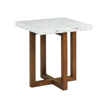 Meyers Marble Square End Table