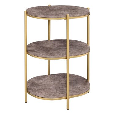 Renton 3-Tier Oval Table