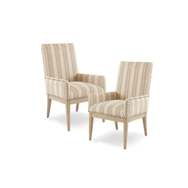 Rika Dining Arm Chair, Set Of 2
