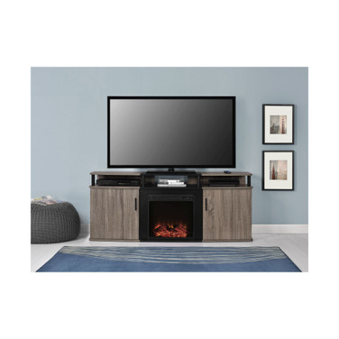 Delmar Electric Fireplace Tv Console For Tvs Up To 70 Inches