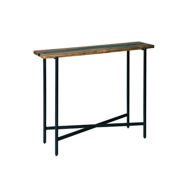 Rivers Edge Acacia Wood and Acrylic Narrow Console and Entryway Table