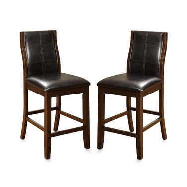 Egnew Dark Oak Pub Chair (Set of 2)