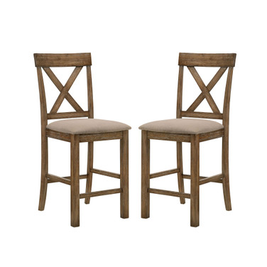 Michfield Counter Height Chairs, Set of 2