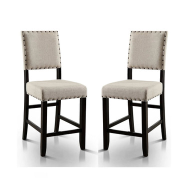 Langly Upholstered Pub Chair (Set of 2)