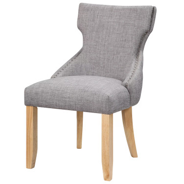Allia Tufted Wingback Side Chair 2 Piece Set