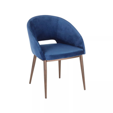 Renee Copper Metal Chair