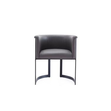 Corso 26.38" Faux Leather Upholstered Metal Dining Chair