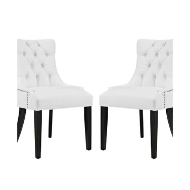 Regent Dining Side Chair Vinyl Set of 2