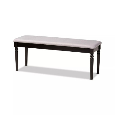 Giovanni Modern and Contemporary Fabric Upholstered Dining Bench