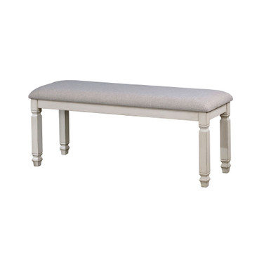 Sonora Antique White Bench